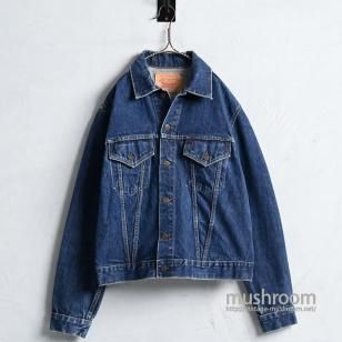 LEVI'S 70505(557) W/NAME BIGE DENIM JACKET1960'S/VERY GOOD CONDITION/SZ 44