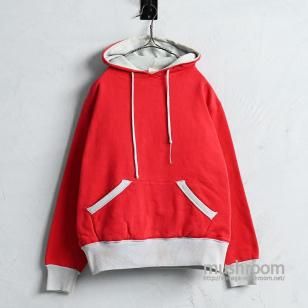 AKOM TWO-TONE W/F SWEAT HOODY1950'S/GOOD CONDITION/MEDIUM