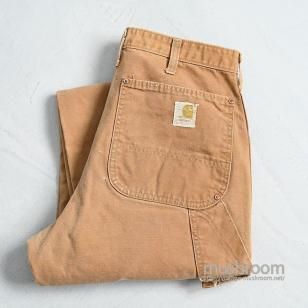 CARHARTT W/KNEE BROWN DUCK PAINTER PANTSAround 1970'S/GOOD CONDITION