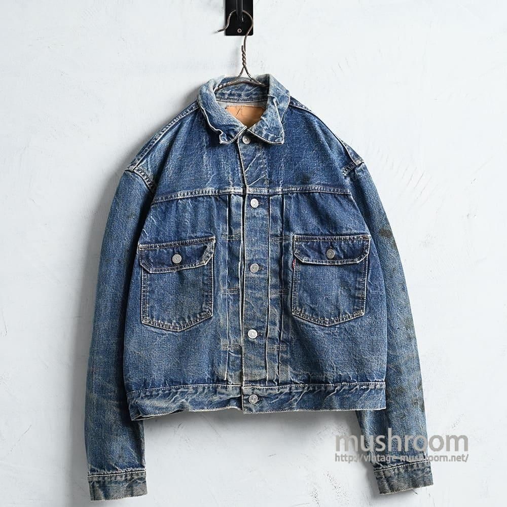 LEVI'S 507XX DENIM JACKETAround 1950'S/GOOD INDIGO/BIG SIZE