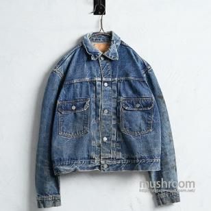 LEVI'S 507XX DENIM JACKETAround 1950'S/GOOD INDIGO/BIG SIZE