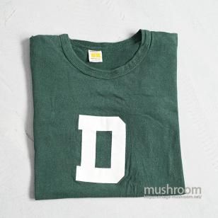 DARTMOUTH COLLEGE T-SHIRT by RUSSELL1970'S/GOOD CONDITION/X-LARGE
