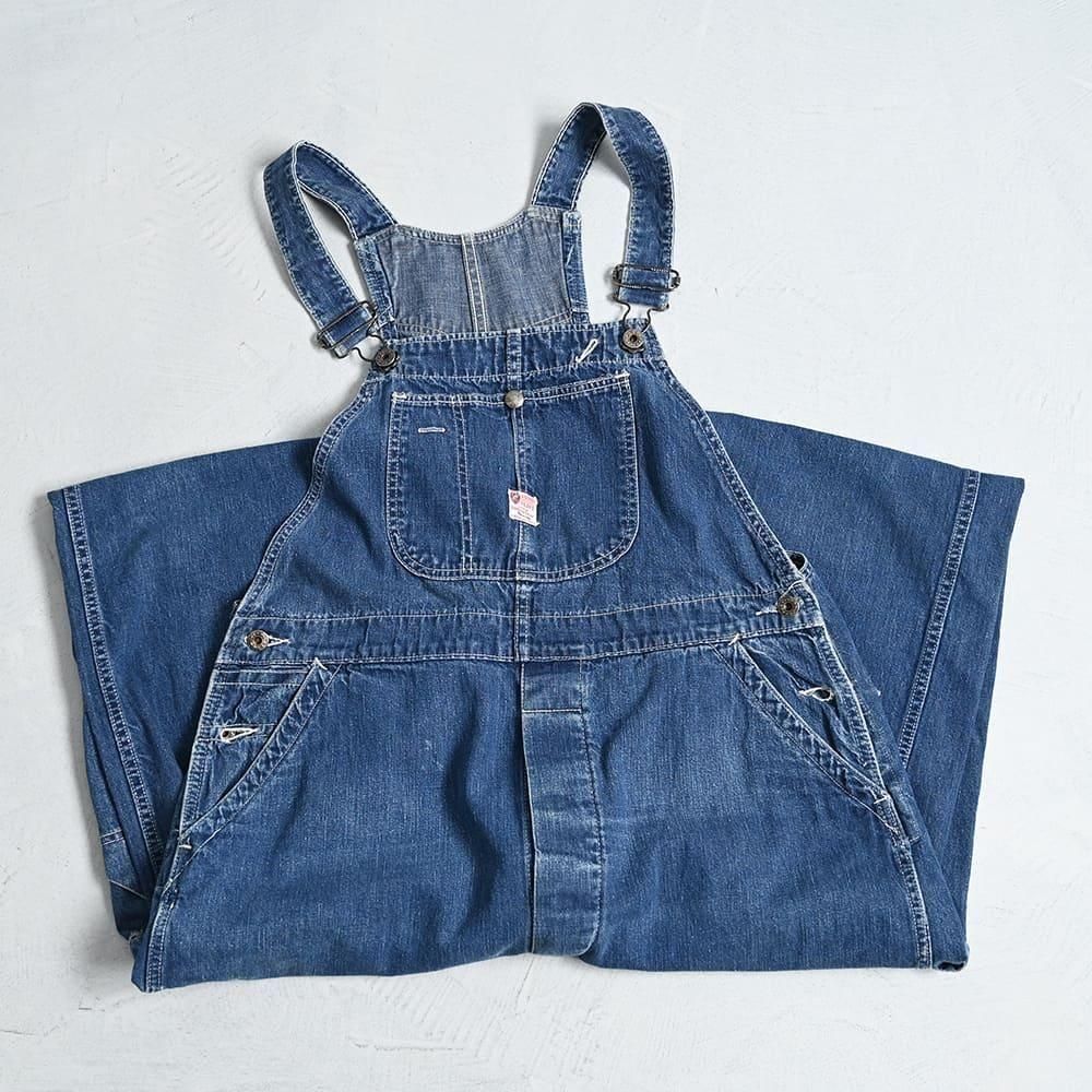 WW2 SUPER FLINT DENIM OVERALL（1940'S/GOOD CONDITION