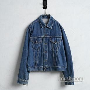 LEVI'S 557 BIGE DENIM JACKET1960'S/GOOD CONDITION/BIG SIZE