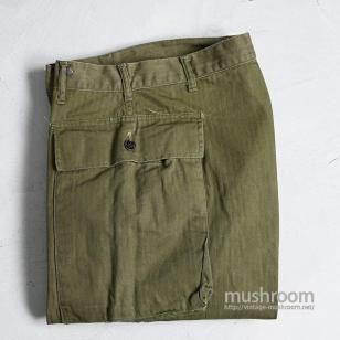 WW2 U.S.ARMY M-43 HBT TROUSERS1940'S/GOOD CONDITION/W34L33
