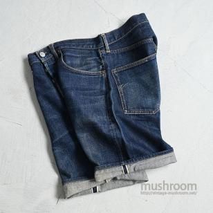 LEVI'S 501 BIGE CUT-OFF JEANSEarly Type/DARK COLOR