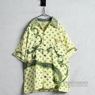 CATALINA HAND PRINT HAWAIIAN SHIRTVERY GOOD CONDITION/MEDIUM
