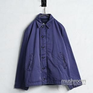 U.S.NAVY BLUE UTILITY JACKETBIG SIZE/GOOD FADE