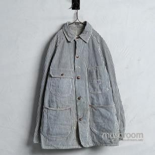 PAY DAY EXTRA-STRIPED COVERALL1940'S-50'S/GOOD CONDITION