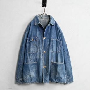 CARHARTT DENIM CHORE JACKET30'S-40'S/GOOD INDIGO