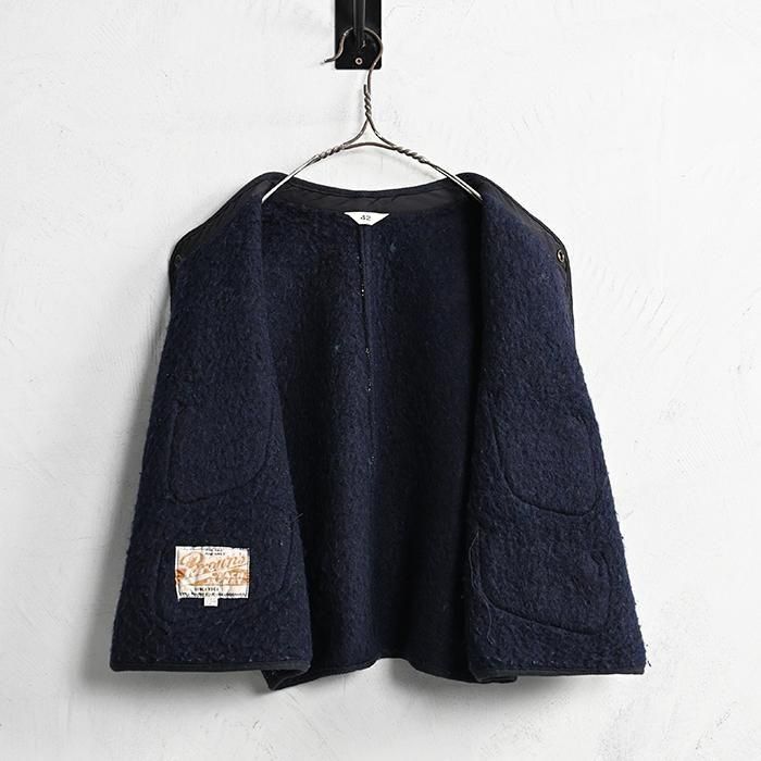 【Special】50's Brown's Beach vest size42 Brown's Beach Early Vest (Navy) - Okayama Denim