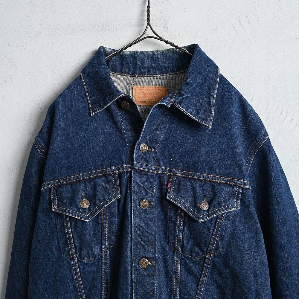 LEVI'S 70505-0217 BIGE DENIM JACKET（1960'S/SZ 48 & SUPER