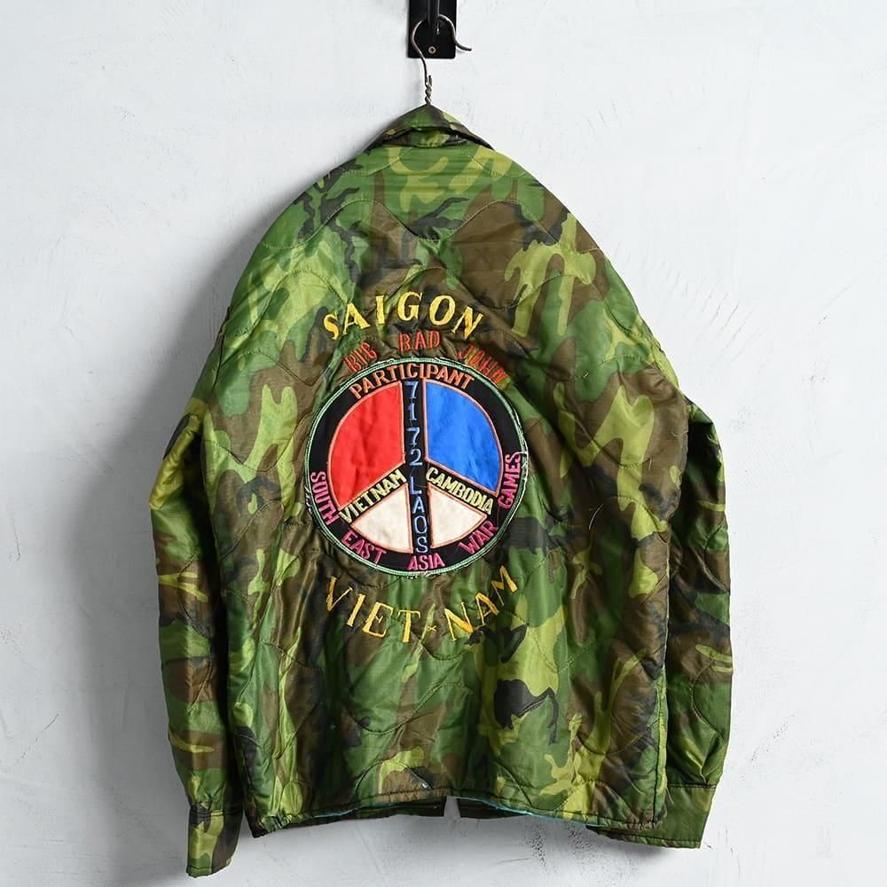 VIET-NAM TOUR JACKET with UNUSUAL DETAILAround 1960'S/GOOD CONDITION
