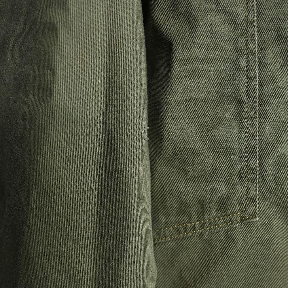 NEVER-RIPUM COTTON TWILL RAILROAD JACKET with PATCH（SZ 46