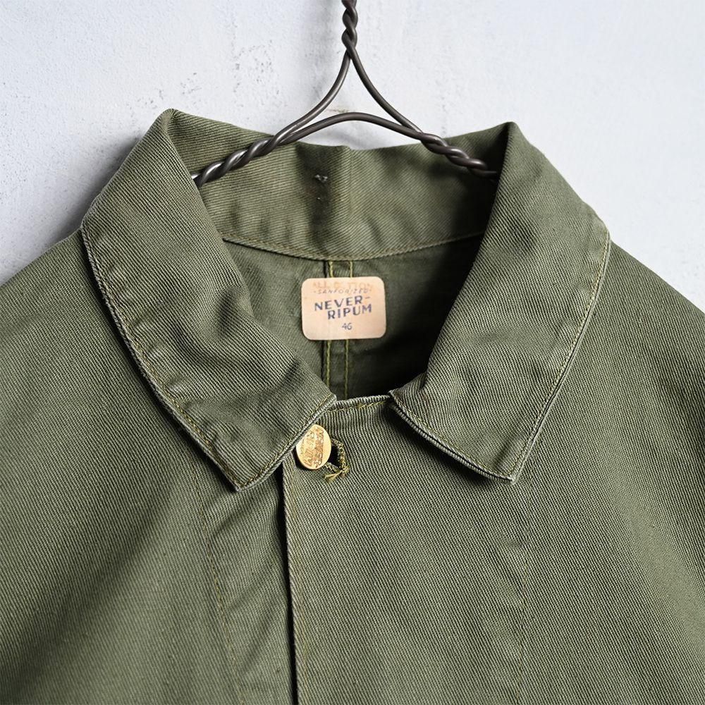 50sヴィンテージ古着　NEVER RIPUM ワークジャケット　サイズ42 緑 50's Never Ripum Work Jacket | Grab