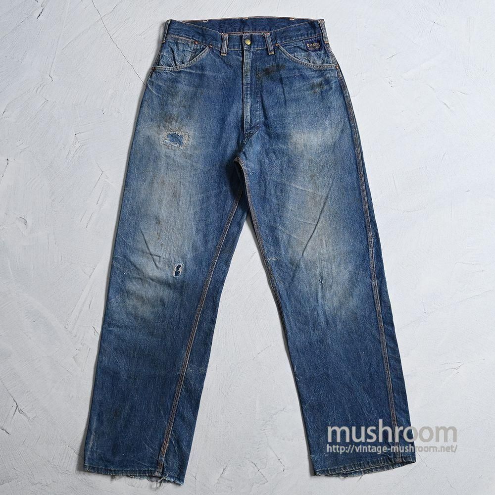 OSH KOSH DENIM PAINTER PANTSAround 1950'S/GOOD INDIGO