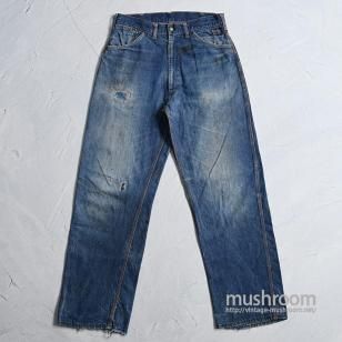 OSH KOSH DENIM PAINTER PANTSAround 1950'S/GOOD INDIGO