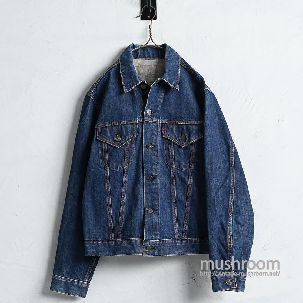 LEVI'S 70505-0217 BIGE DENIM JACKETDARK COLOR/BIG SIZE