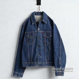 LEVI'S 70505-0217 BIGE DENIM JACKETDARK COLOR/BIG SIZE