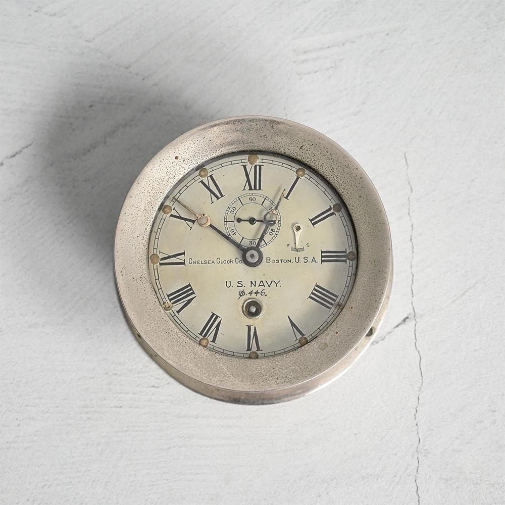 WW1 U.S.N DECK CLOCK by CHELSEA CLOCK CO. - 古着屋