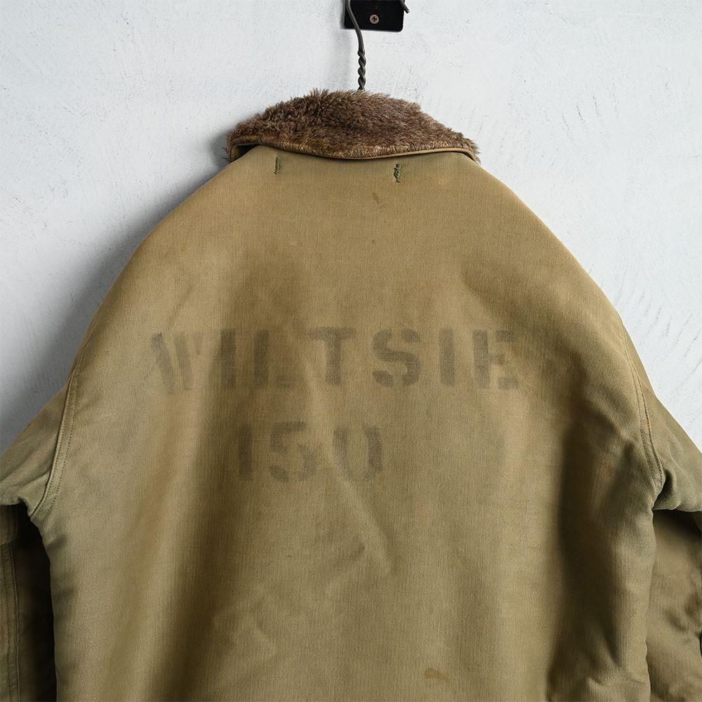 WW2 U.S.NAVY N-1 DECK JACKET with STENCILGOOD CONDITION