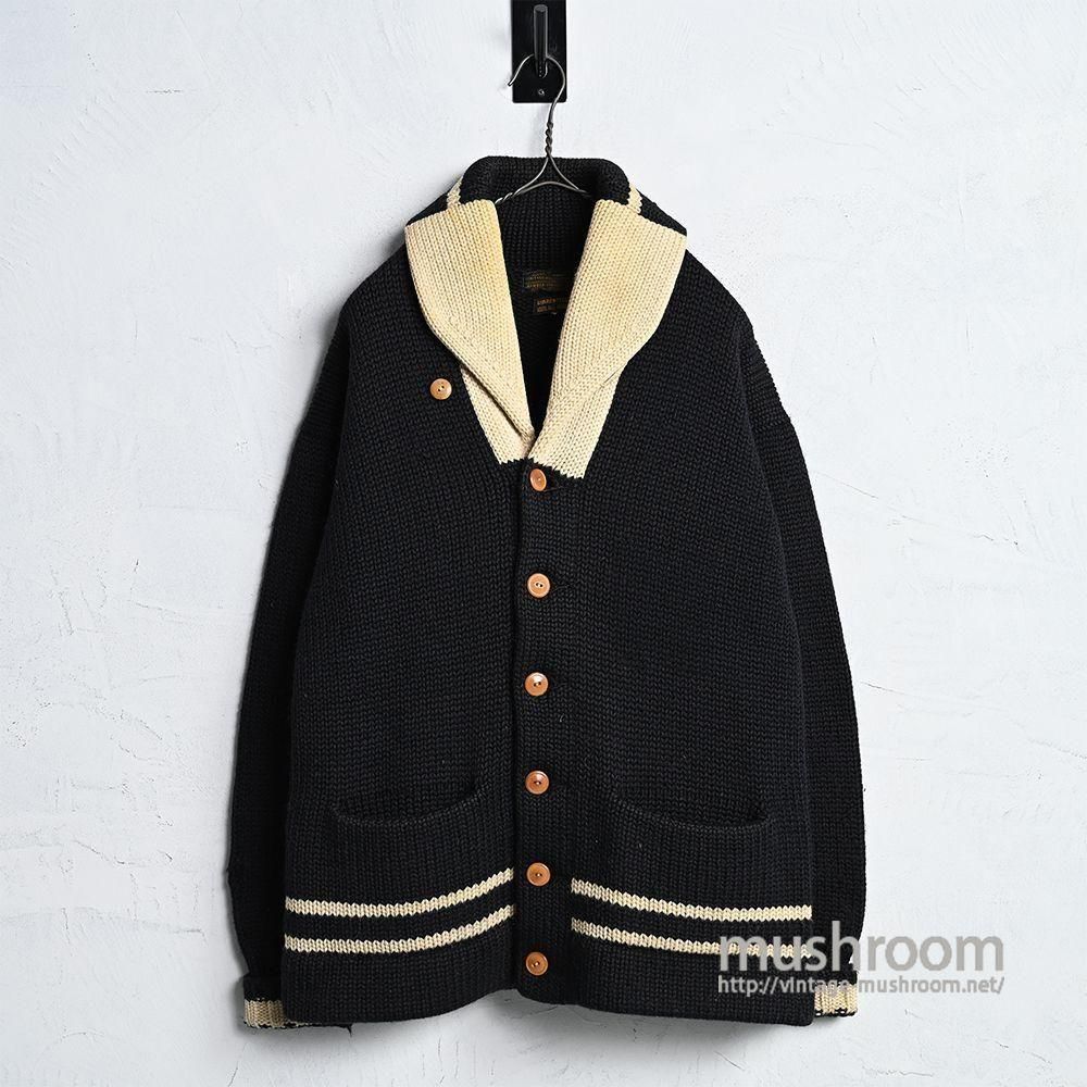 JACK FROST TWO-TONE SHAWLCOLLER CARDIGAN（Around 1920～30'S