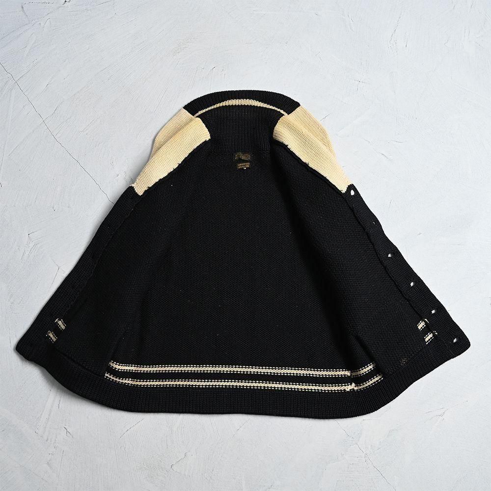 JACK FROST TWO-TONE SHAWLCOLLER CARDIGAN（Around 1920～30'S