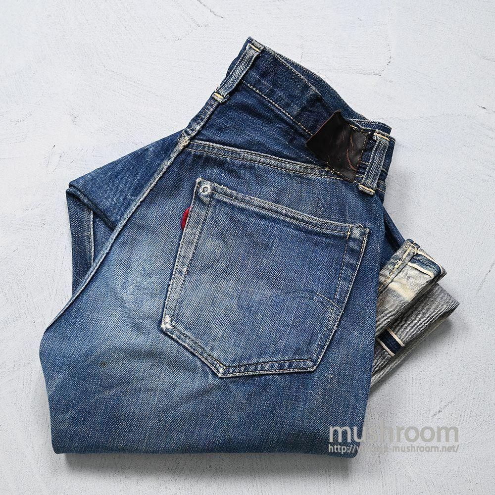 LEVI'S 501XX JEANS with LEATHER PACTH（'46 MODEL/GOOD HIGE