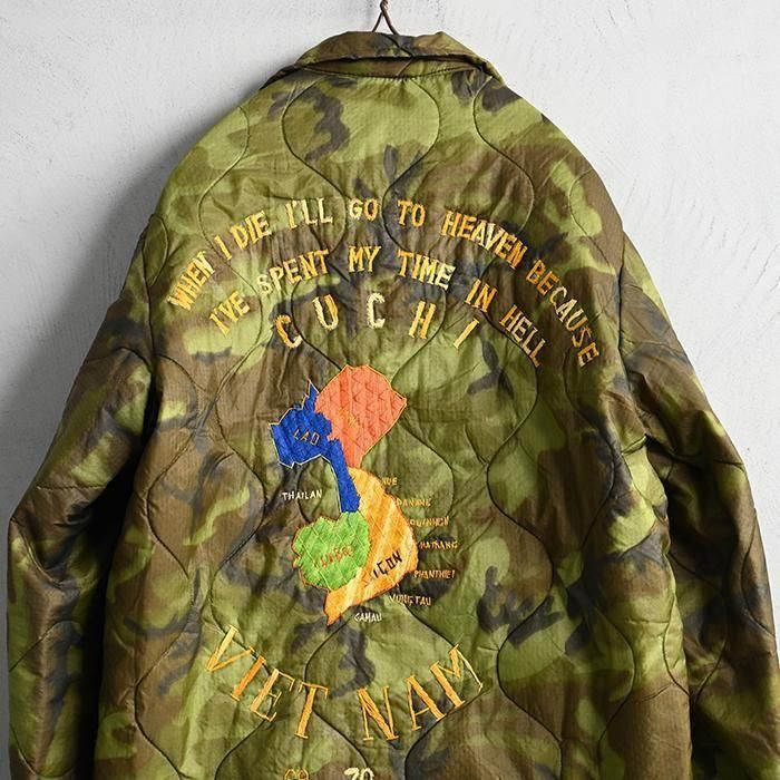 【dead stock】Vietnamsouvenir jacket Vintage Deadstock 60's Vietnam Souvenir Jacket – Afterlife