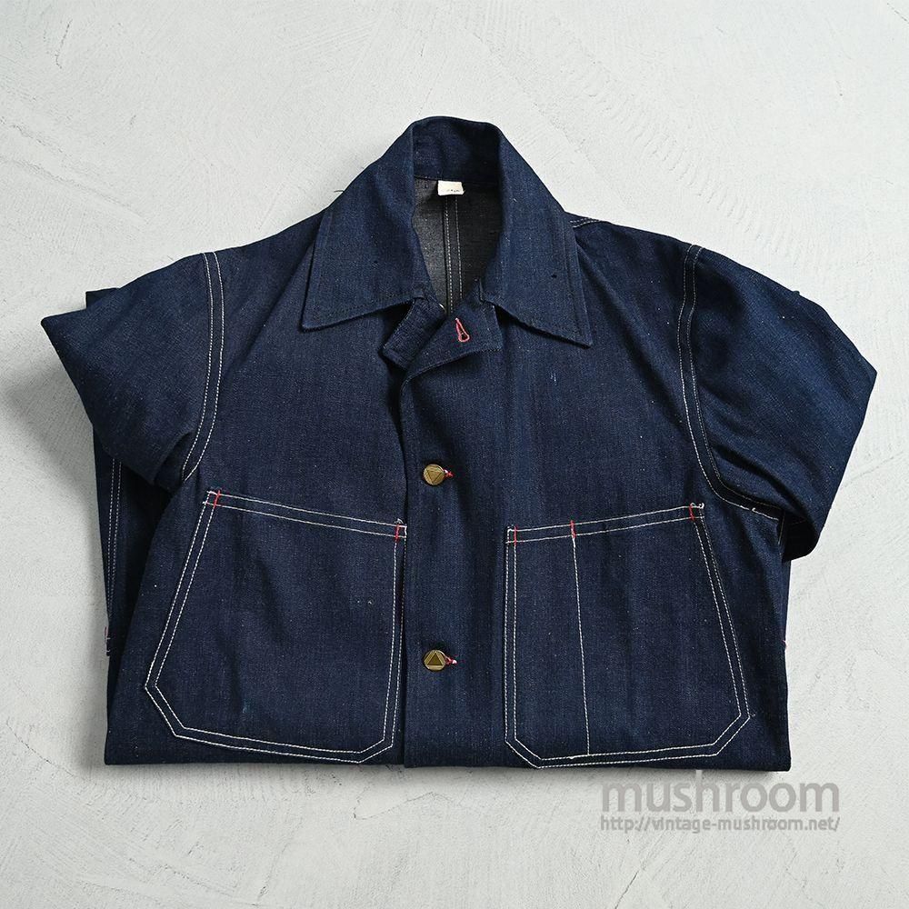 OLD 4-POCKET DENIM COVERALL（Around 1950'S/DEADSTOCK