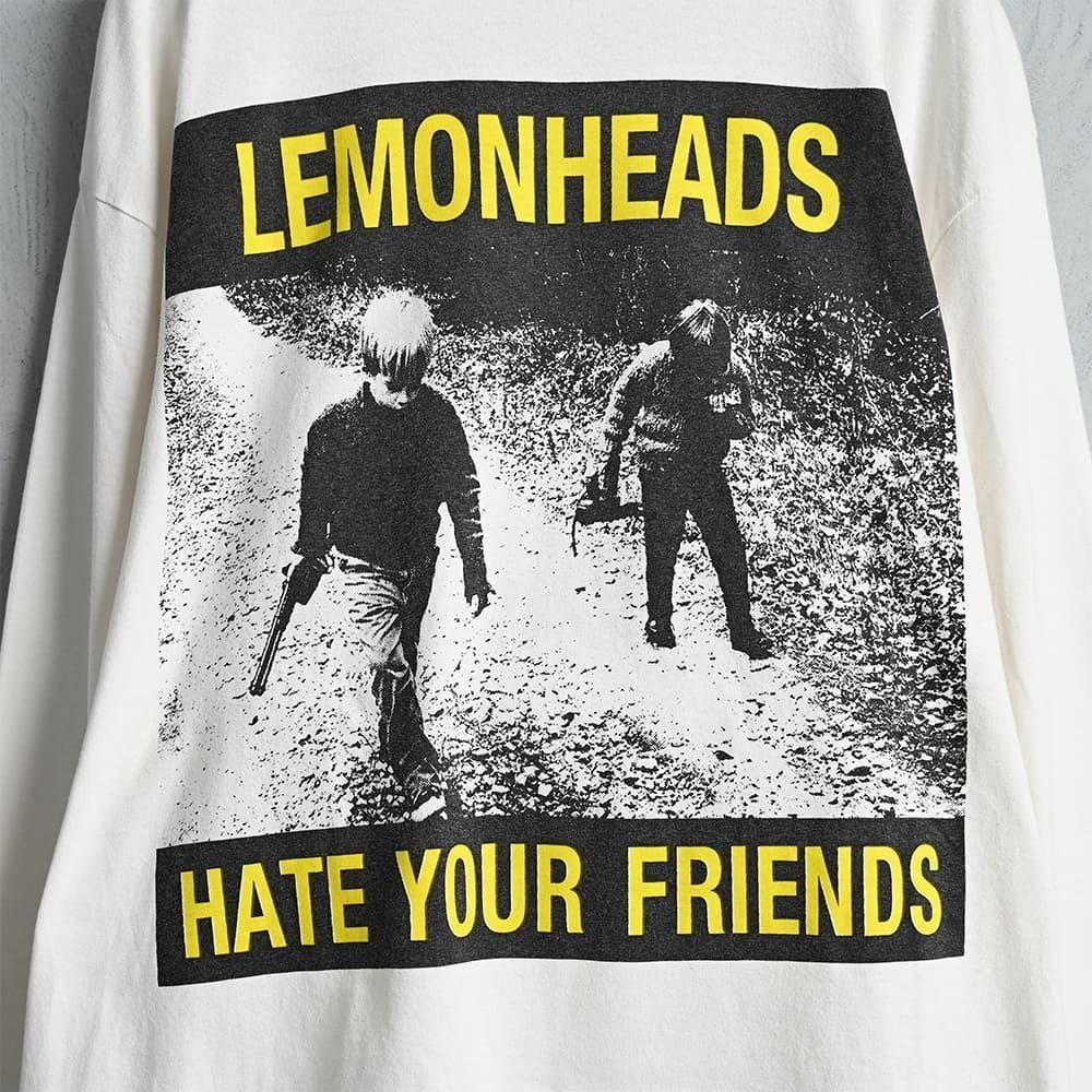 90s ビンテージ The Lemonheads ロング Tシャツ L レア 90s ビンテージ The Lemonheads ロング Tシャツ L レア