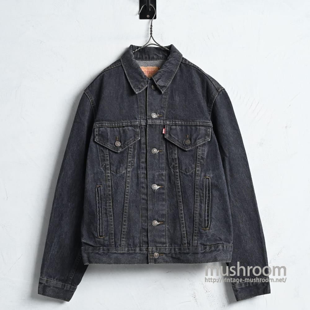 LEVI'S 70506-0259 BLACK DENIM JACKET'87/GOOD CONDITION/SZ 40