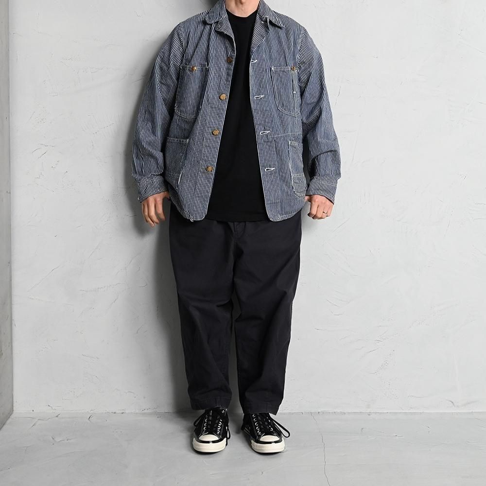 Lee 98-J HICKORY-STRIPED COVERALL with EMBROIDERY（1940'S