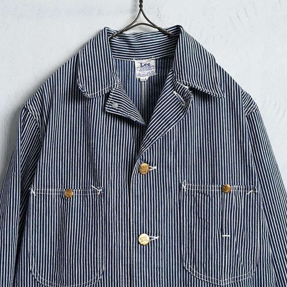 Lee hickory オーバーオール ヴィンテージ 1960's Lee Hickory Striped Overalls | Live Forever Vintage