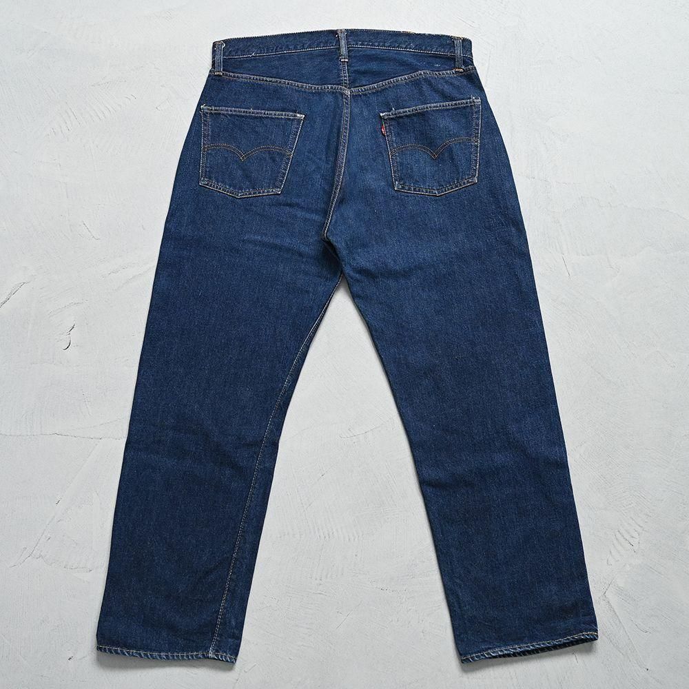 LEVI'S 501 BIGE JEANS（Early Type/DARK COLOR/GOOD SIZE