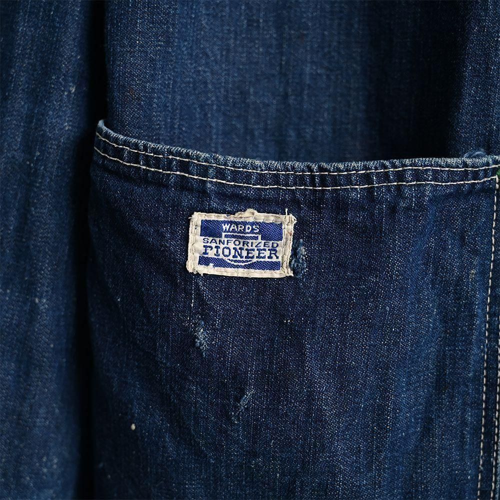 WW2 MW PIONEER DENIM COVERALL - 古着屋 ｜ mushroom
