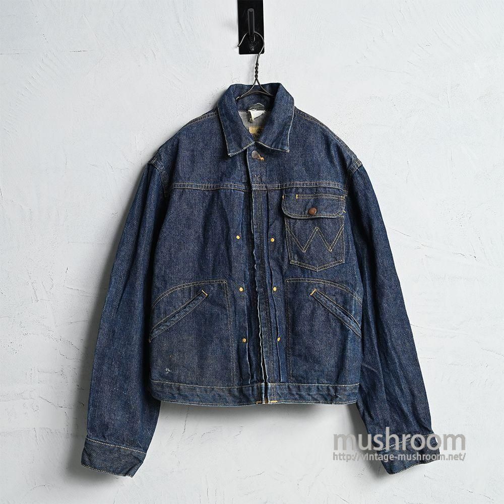 WRANGLER 11MJZ DENIM JACKET（1960'S/DARK COLOR/SZ 38