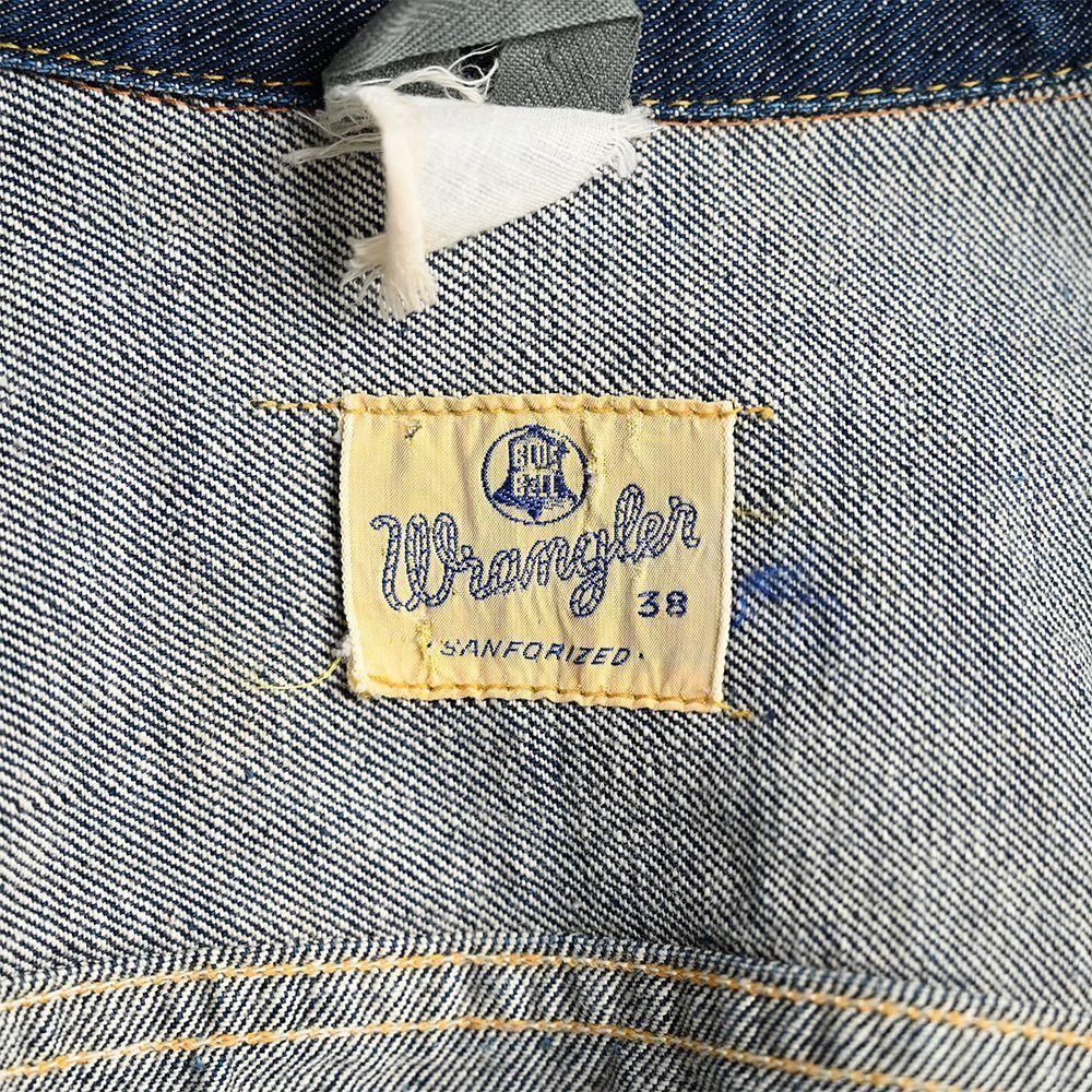 60's Wrangler 11MJZ 後期型　 38 made in usa 通販 アメカジ 札幌 Wrangler ARCHIVES ラングラー アーカイブス