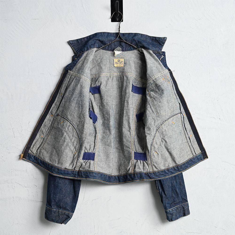 WRANGLER 11MJZ DENIM JACKET（1960'S/DARK COLOR/SZ 38） - 古着屋