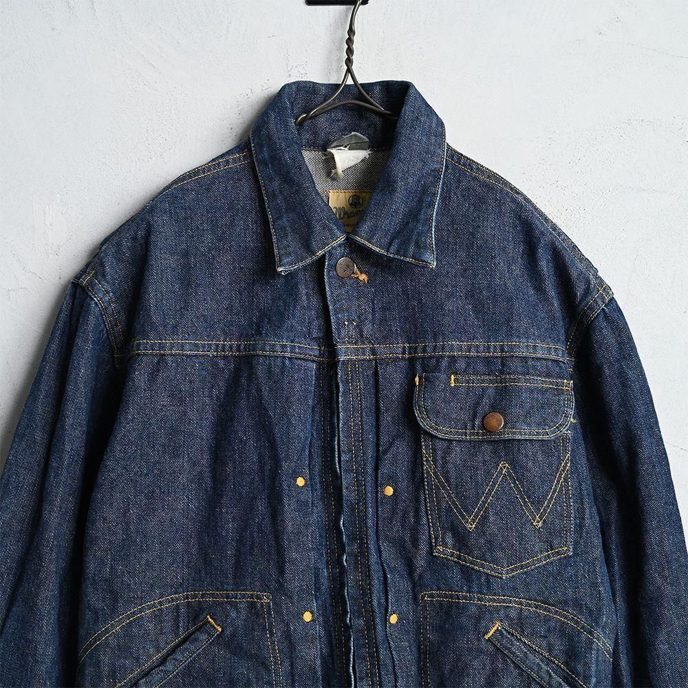 WRANGLER 11MJZ DENIM JACKET（1960'S/DARK COLOR/SZ 38） - 古着屋