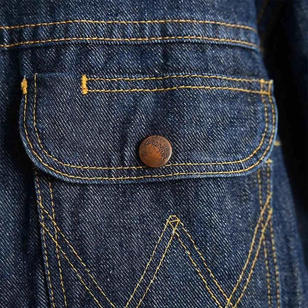 WRANGLER 11MJZ DENIM JACKET（1960'S/DARK COLOR/SZ 38） - 古着屋