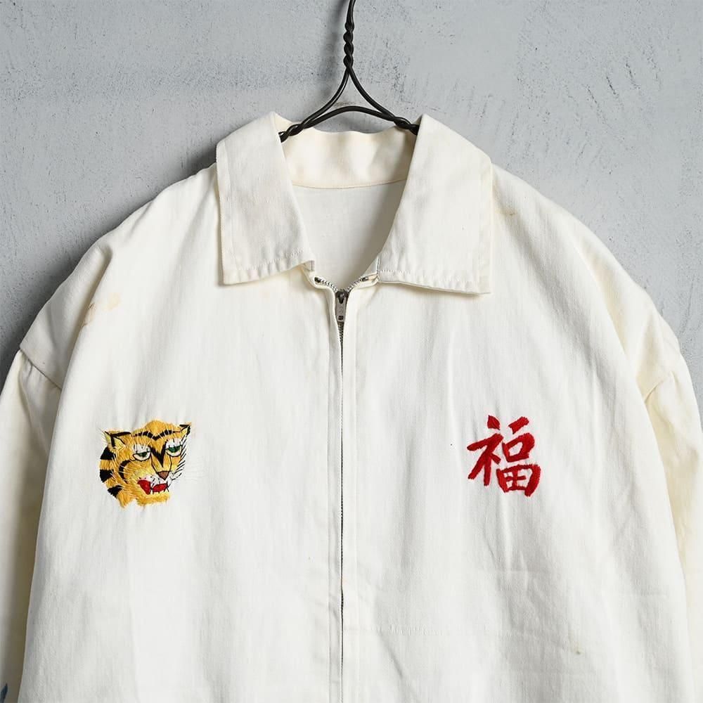 ビンテージカバーオール 60S VIET NAM ERA TOUR JACKET 60s DEADSTOCK FRENCH WORK COTTON TWILL JACKET（フレンチ