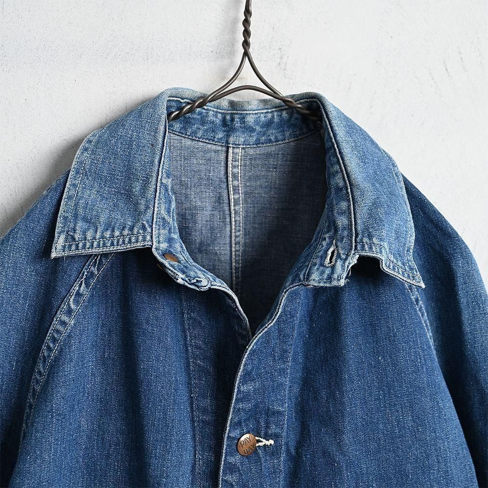 WW2 PAYDAY 2-POCKET DENIM COVERALL（GOOD CONDITION） - 古着屋
