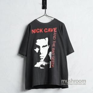NICK CAVE AND THE BAD SEEDS TOUR T-SHIRT'90/GOOD FADE & GOOD CONDITION