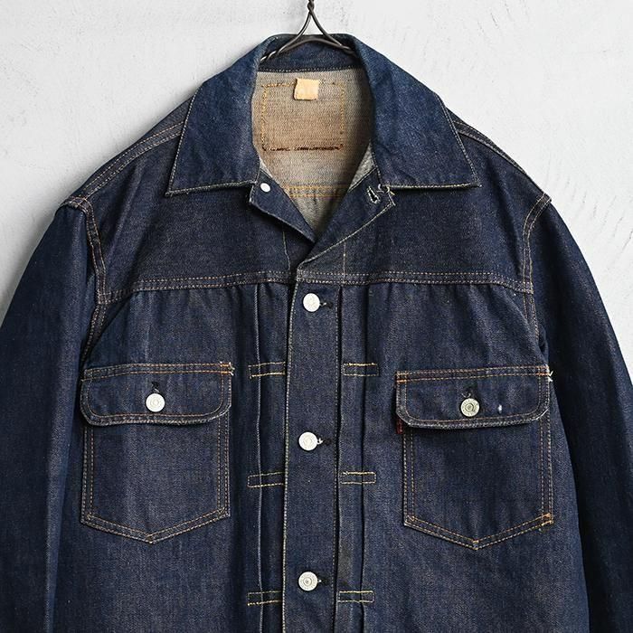 LEVI'S 507XX DENIM JACKET （1950'S/NON-WASHED/BIG SIZE