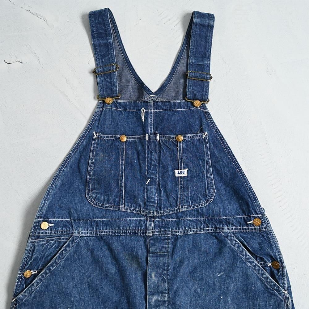 Lee 91-SB DENIM OVERALL with PAINT（1950'S/GOOD SIZE & GOOD
