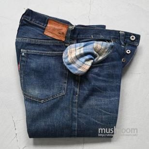 WW2 LEVI'S S501XX JEANS with FLANNEL SLEEKGOOD CONDITION