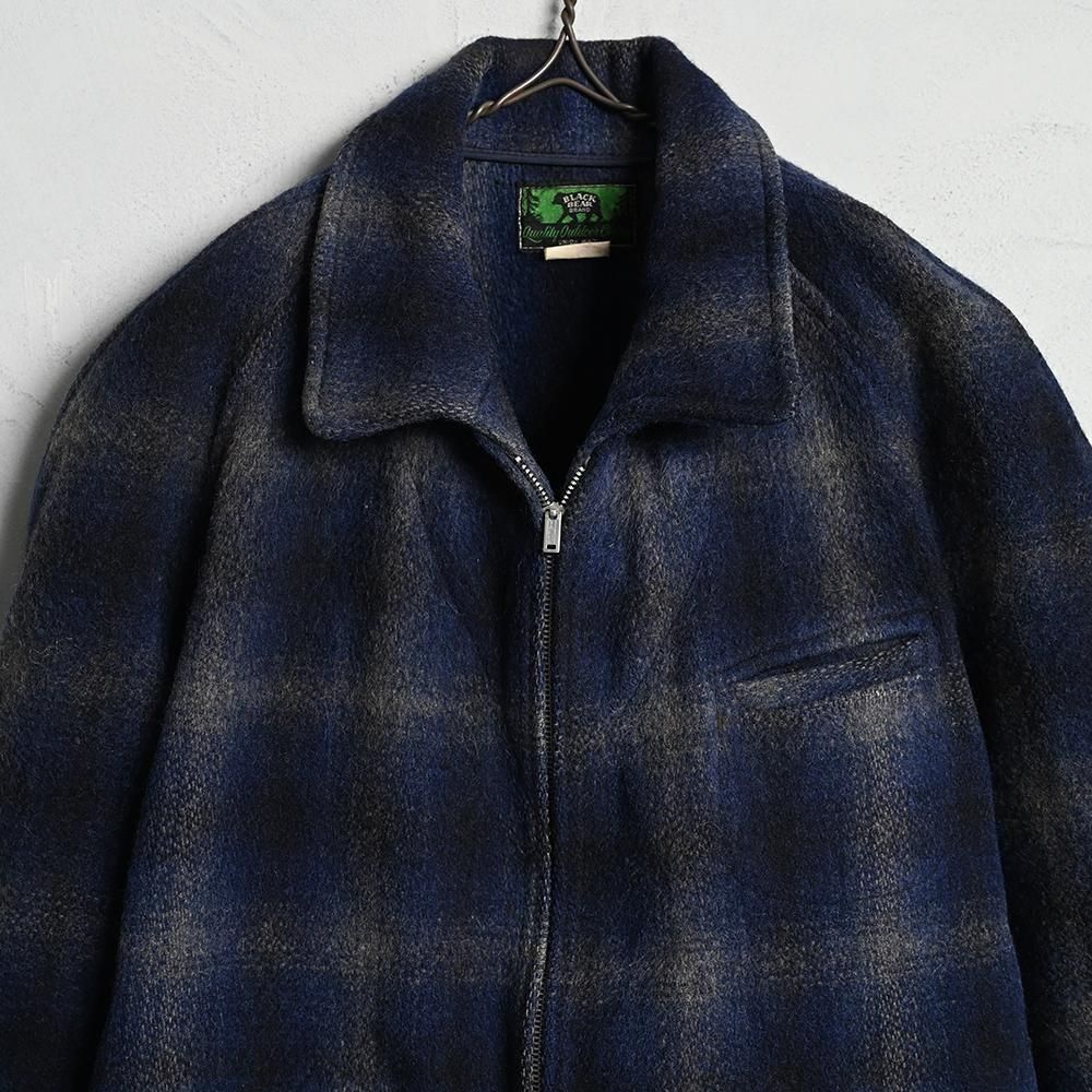 希少 50s ブラックベアー シングル マッキーノ クルーザー ジャケット 希少 50s ブラックベアー シングル マッキーノ クルーザー