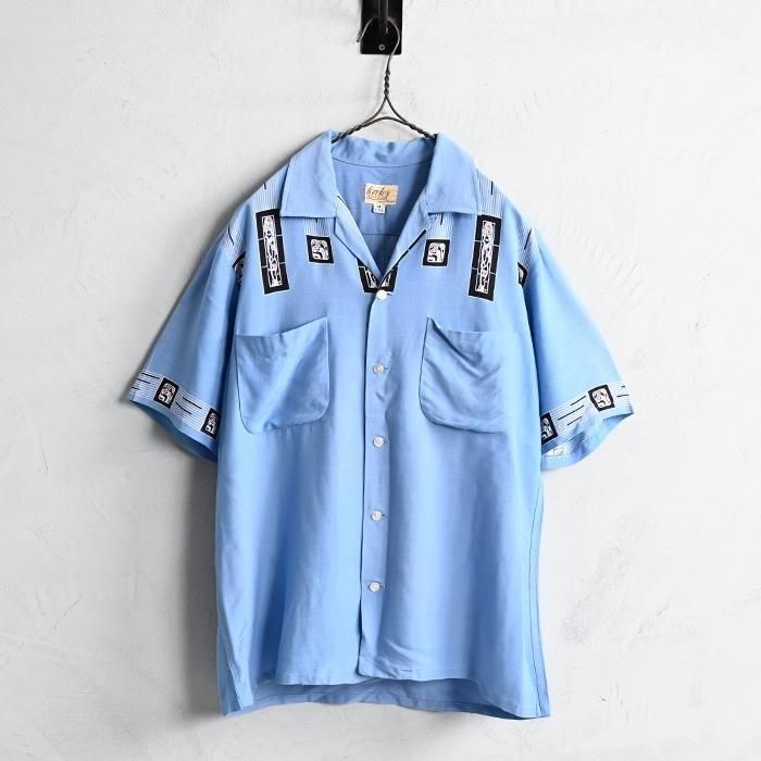apparel annex 70S 襟付きシングル　茶　ヴィンテージ　36 heck's 