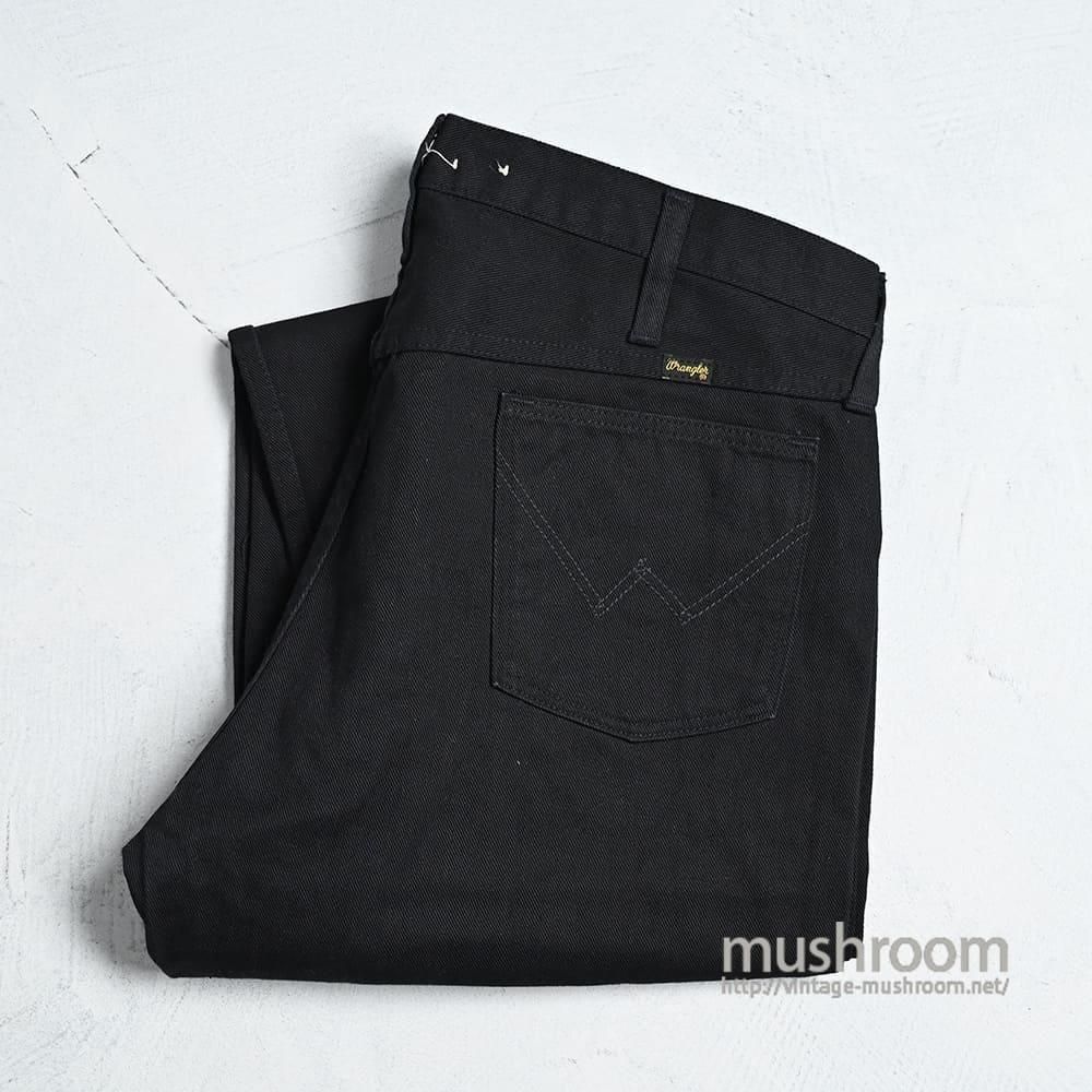 WRANGLER BLACK KATSURAGI TAPERED PANTS（ALMOST DEADSTOCK